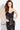 black v neckline dress 37334