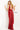 Jovani 03854 Red Plunging V Neck Sequin Prom Dress
