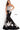 Black silver mermaid evening dress 3917