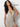 Jovani 40928 Nude Plunging Neck Beaded Short Dress