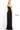 One shoulder black and white Jovani evening dress 4353