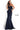 Navy floor length Jovani evening dress 4466