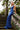 Navy form fitting glitter stretch prom dress 45811
