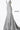 white fitted with train prom dress 47075