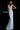 Plunging neck light blue prom dress 48994
