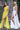 Jovani yellow high slit beaded evening dress S63599