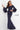 Navy boat neck Jovani MOB and evening dress 59993