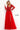 Jovani 60325 Red Embellished Long Sleeve Evening Gown