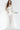 off white V neck prom dress 60695