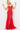 red fitted dress 60695