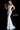 Jovani 61357 Silver Off the Shoulder Fitted Evening Dress