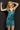 teal sexy dress 61883