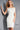 White strapless Jovani cocktail dress 65889