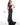 Jovani 94366 Black Strapless Straight Neck Scuba Evening Gown