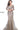Taupe three quarter sleeve evening dress Jovani 02766