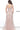 Rose gold V back evening dress Jovani 05339