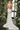 Long train cream sequin bridal dress Jovani JB03592