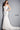 JB03909 White Spaghetti Strap Embellished Wedding Dress