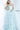 blue kids dress K02442