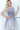 Purple Sleeveless Fit and Flare Short Girls Dress K2029