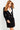 Black white double breasted blazer M03256