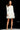 Ivory three quarter length ready to wear blazer M1262