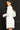 Three quarter length ivory on trend blazer M1265