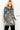 Black ivory three quarter length sheath jacket M3393