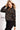 Black Multi Embellished Bomber Jacket by Jovani M53011