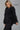 Jovani black feather trendy bomber jacket M63366