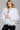 Jovani white ostrich feather long sleeve jacket M63366