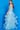 blue tiered dress K02442