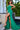 green pageant dress S67079